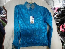 Rhc Equestrian Show Shirt Jacket Royal Garden Holiday Shirt Xs, Small Or Xl