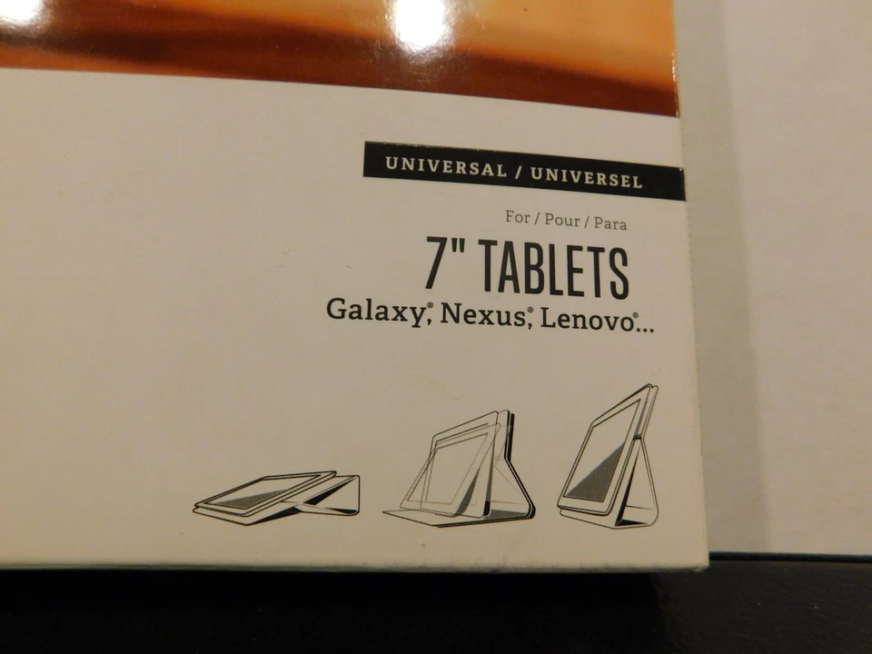 Case Logic Surefit Folio Case Black Universal for all 7 to 8 inch Tablets NEW - Image 3 of 4