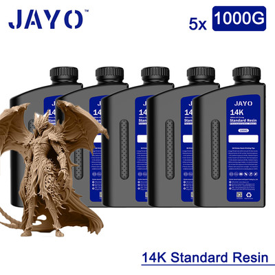 JAYO 5KG 405nm UV Photopolymer Ahorn 14K Standard Resin 1KG/SET For 3D Drucker