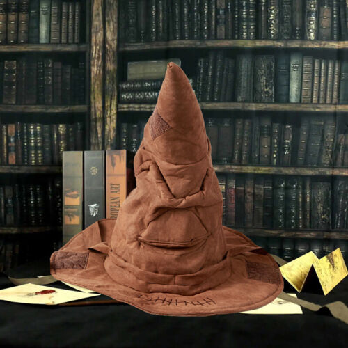 Movies Periphery Potters Sorting Hat Leather Witch Wizard Hats Halloween Par  ZW - Picture 1 of 12