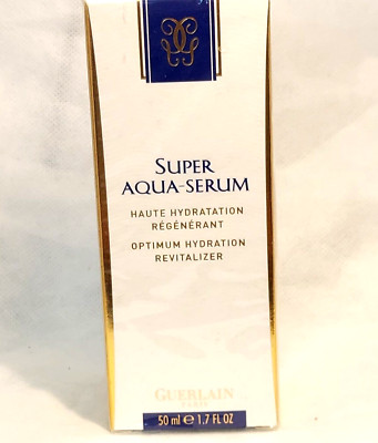 Guerlain Super Aqua Serum Optimum Hydration Revitalizer 50Ml/1.7oz NIB sealed