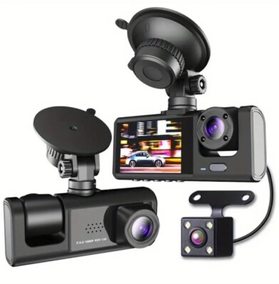 3 channel dash cam
