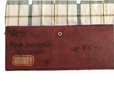 Vintage Star Inspection Flash Light With Accessories- Used In Box