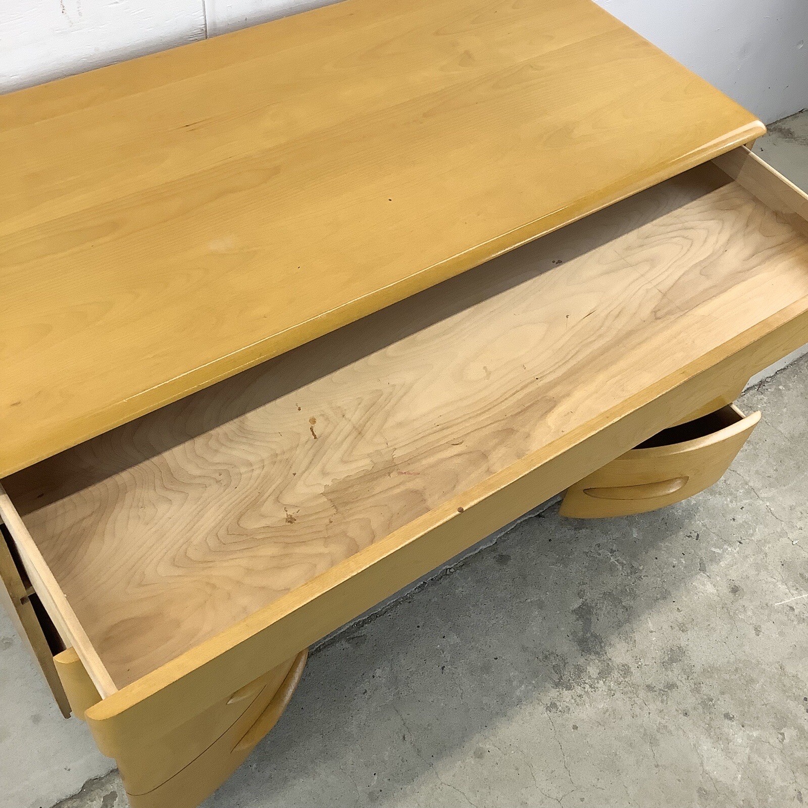 MidCentury Writing Desk by HeywoodWakefield eBay