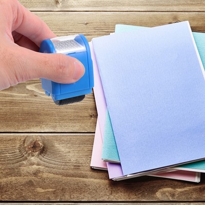 Privacy Policy Prevention Stamps Hand-held Security Office