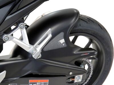 Fits Honda CB500 X 2022> Carbon Look & Silver Mesh Rear Hugger by ...