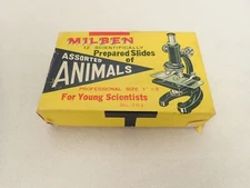 Milben VTG Scientific Assorted Bacteria Slides Complete Science For Kids # 701