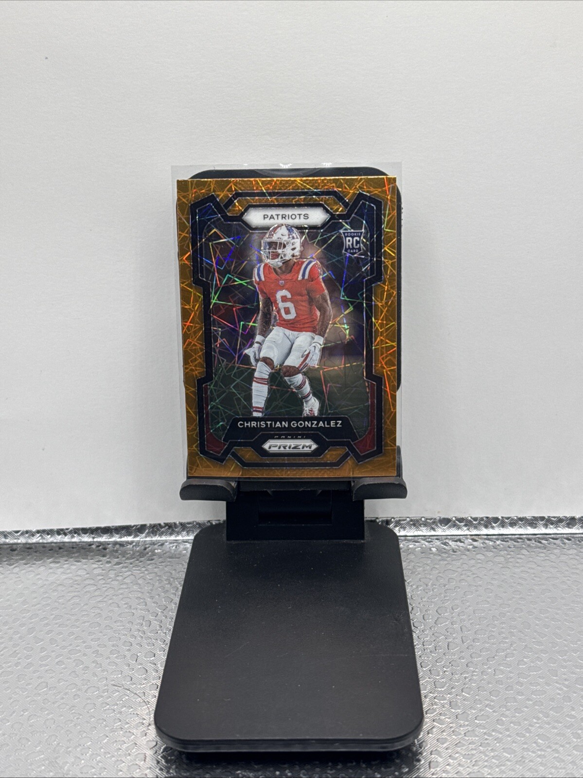 2023 Panini Prizm - Rookies Lazer Prizm #369 Christian Gonzalez (RC)