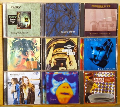 Nine 1996 CDs incl. Mexico 70, Ocean Colour Scene, Ruby, Whipping Boy, Nettwerk