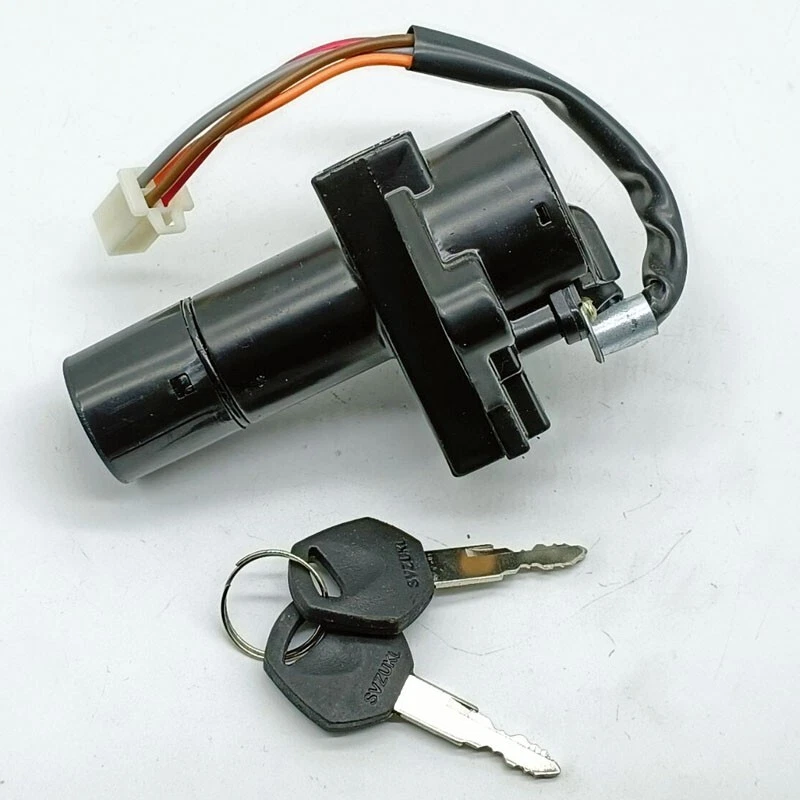 Llave de bloqueo interruptor de encendido para Suzuki GS450 S/SU/E/EU 1985-1989/GS750L 1977-1979 Foto 4 de 4
