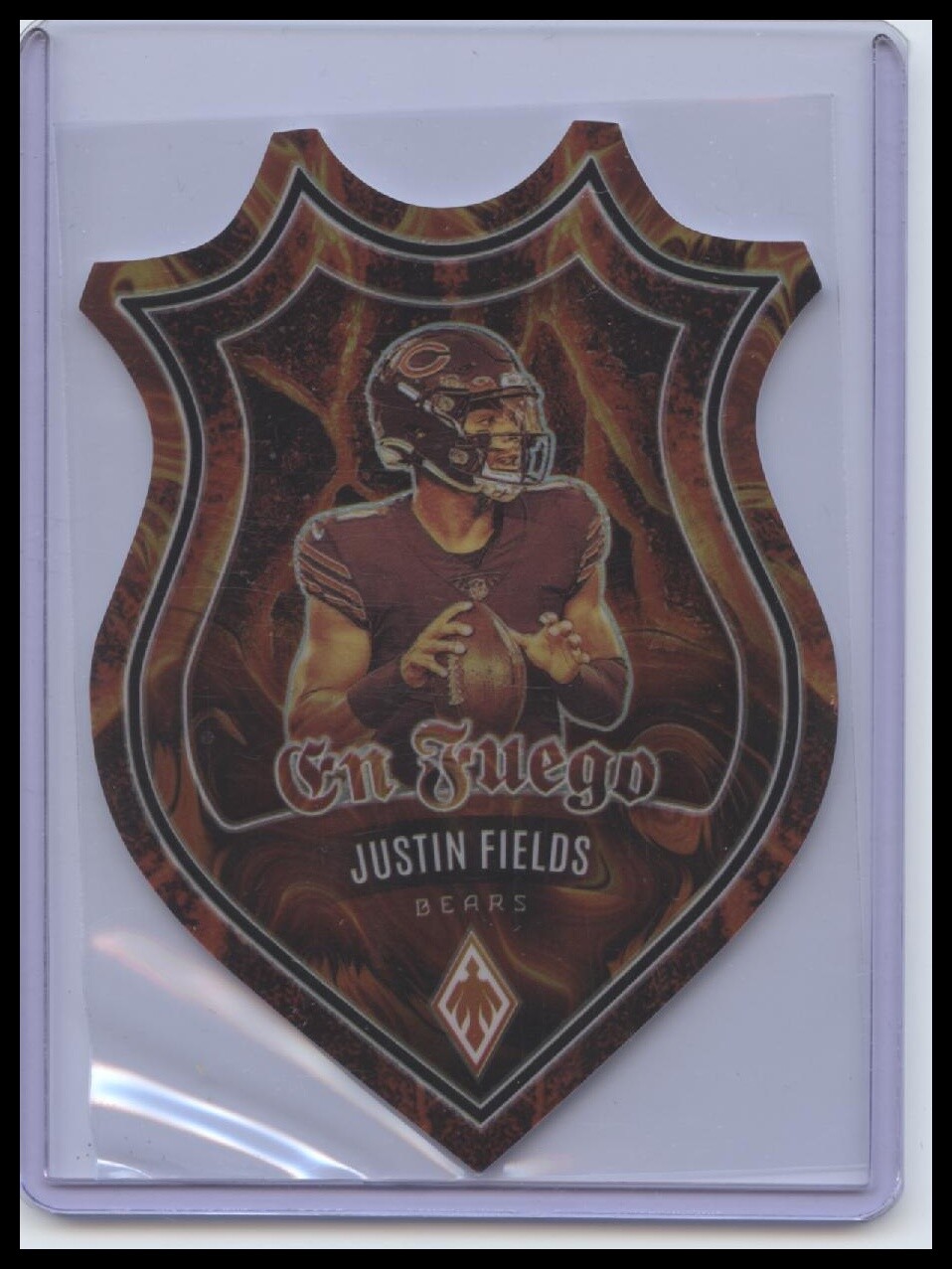 2023 Panini Phoenix #EF-19 Justin Fields En Fuego - CASE HIT - SSP