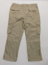 Carhartt Force 38x27.5 Ripstop Cargo Work Pants Relaxed Fit Tag 40x32 Khaki