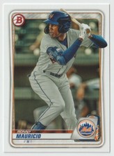 2020 Bowman Prospects #BP28 Ronny Mauricio - New York Mets