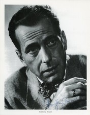 Humphrey Bogart Hand Signed Vintage Photograph