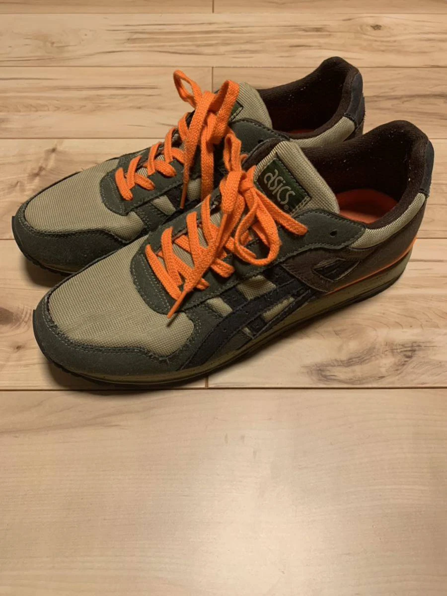 ASICS GT II GEL LYTE x PROPER LONG BEACH Army Orange Size US 11