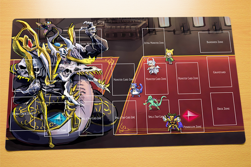 N2517 Yugioh TCG Playmat Doomking Balerdroch Eldlich The Golden Lord