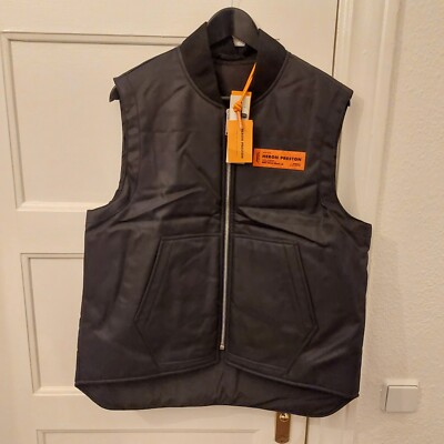 Heron Preston Nylon Vest Grösse M Black 