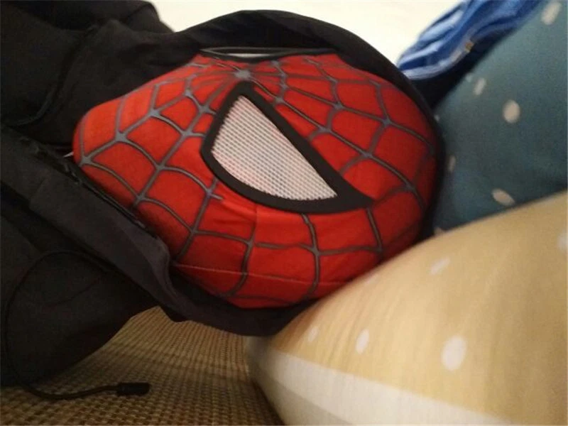 The Amazing Spider-Man 2 Mask Spiderman Halloween Cosplay Costume + Mouth Shell - Image 2 of 4