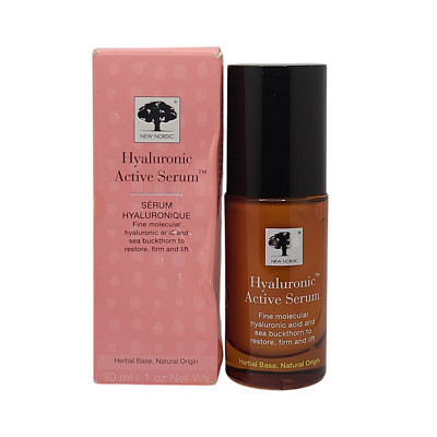 New Nordic Hyaluronic Active Serum 30ml/1oz *Imperfect Box*