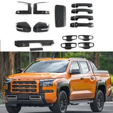14PCS Body Side Protective Molding Trim Fit For Mitsubishi Triton L200 2024 2025