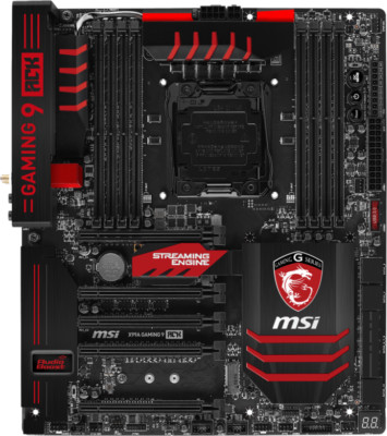 For MSI X99A GAMING 9 ACK X99 Motherboard 2011-3 Support 6850K E5 V3V4 Tested