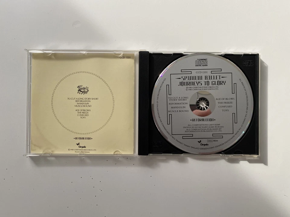 CD, Album, Spandau Ballet – Journeys To Glory - Bild 2 von 3