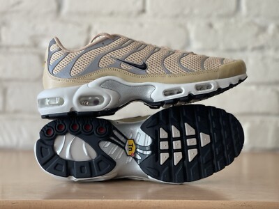 Nike Air Max Plus Sesame Metallic Silver FV8480-200 Women 11.5 / Men 10 Running
