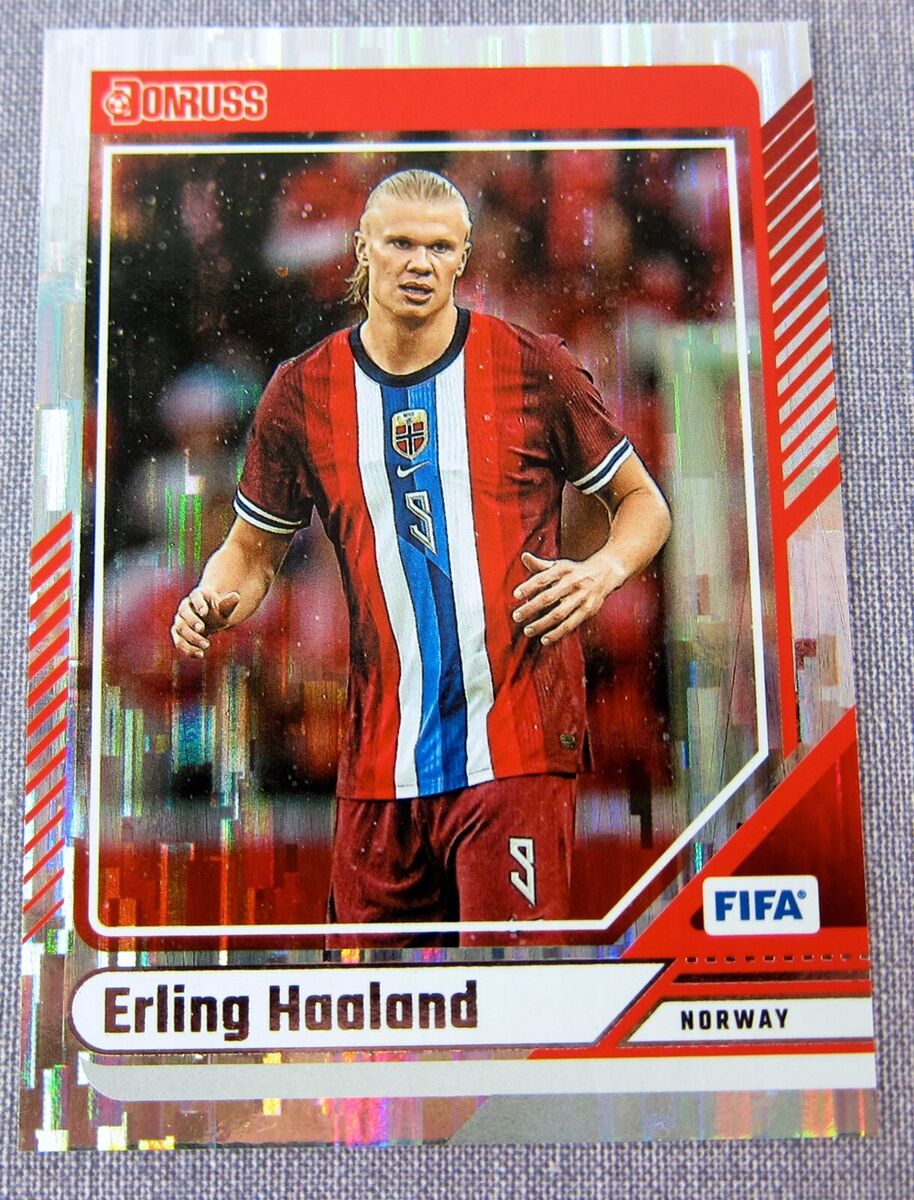 2024-25 Panini Donruss Erling Haaland #96 Silver Foil | eBay 2024-25 Panini Donruss Erling Haaland #96 Silver Foil | eBay
