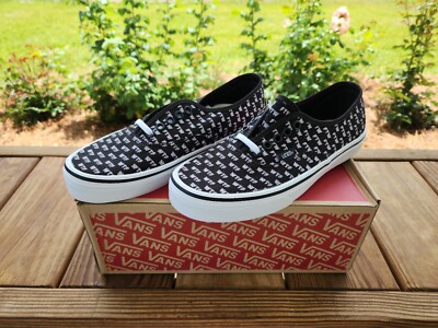 VANS AUTHENTIC (SAYINGS) WTF FTW BLACK MEN'S 7/WOMEN'S 8.5 NIB!