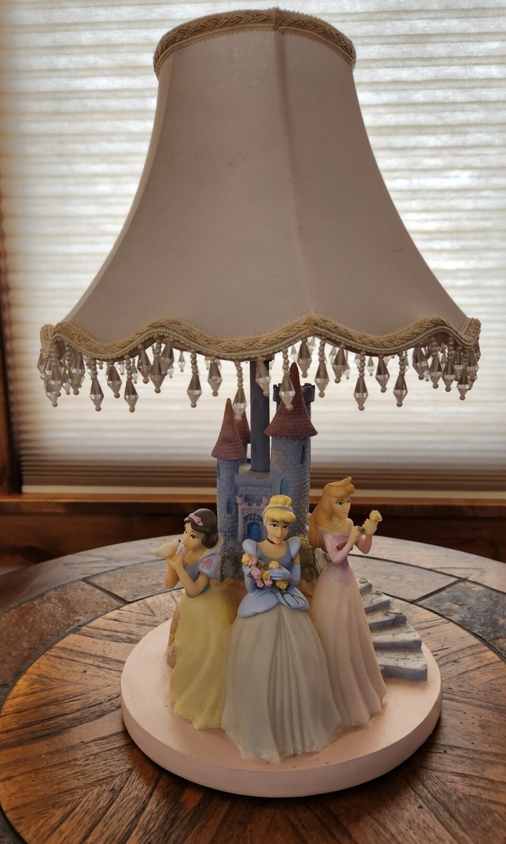 Hampton Bay Disney Princess Lamp With Castle Disney Princess