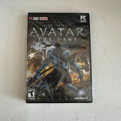 RARE New James Cameron's Avatar: The Game (PC DVD, 2009) Sealed Brand NEW