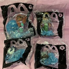 2023 McDonalds Happy Meal Toy Disney The Little Mermaid Lot Of 4
