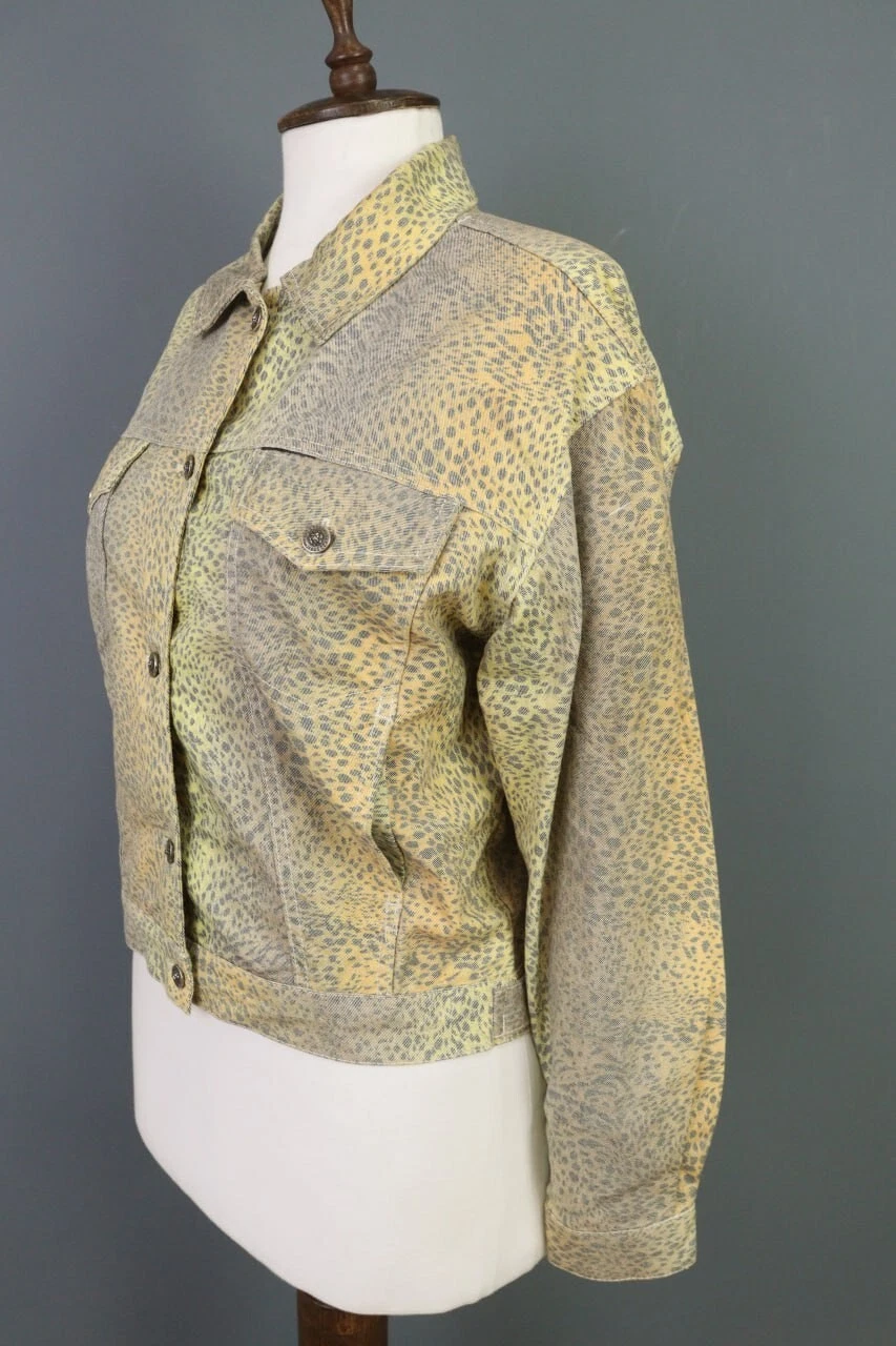 Blazer Gianni Versace Multicolore Animals Stampato Tigre