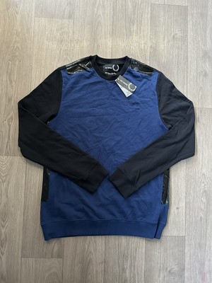 Fred Perry x Raf Simons Sweatshirt S/M Pullover Herren Brandneu mit Etikett 40