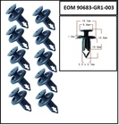 Lot of 10 Honda E.O.M 90683-GR1-003 90116-MCS-G00 90683-MBW-003 Body Screws