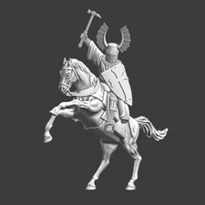Northern Crusades Miniatures Medieval Mounted Teutonic Knight Crusaders 28mm 3D