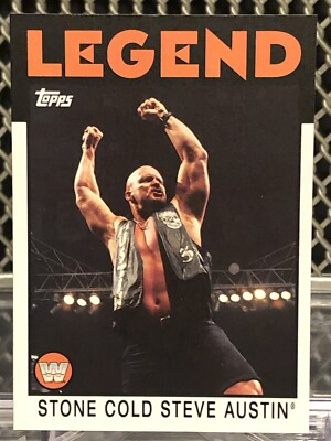 #ad 2016 Topps Heritage Steve Austin WWE Wrestling Card #106 Stone Cold WCW WWF ECW $4.99