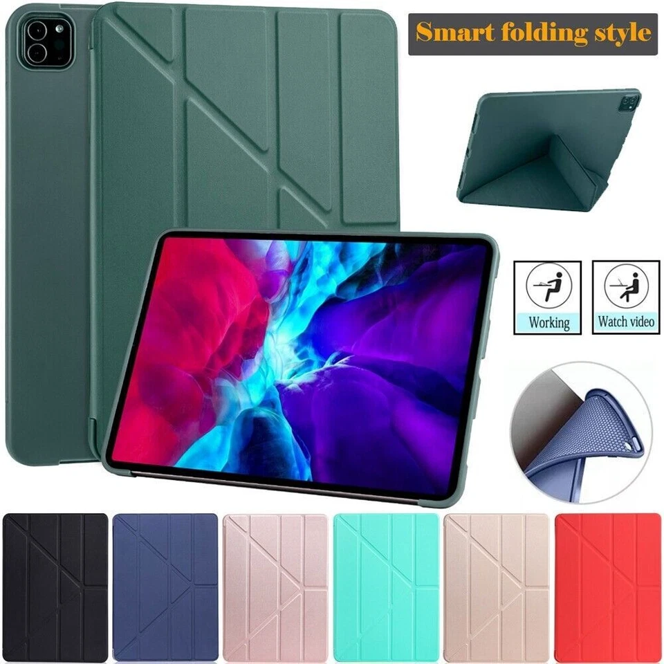 For iPad 5/6/7/8/9/10th Gen 10.9" 2022 10.2" Case Smart Flip Leather Stand Cover - Image 2 of 4