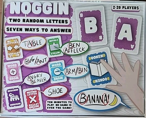 Noggin Party Game Fast Thinking Word Game Challenging and Addictive Strategy Car - Picture 2 of 3