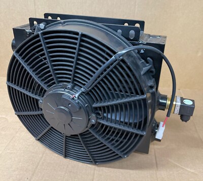 120L/min Oil Cooler With 12V Fan ECO07 and fixed Thermostat special offer