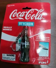 1999 Basic Fun Coca Cola Keychain Item #441-0