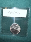 1947-S Washington 25C Silver Quarter / UNC