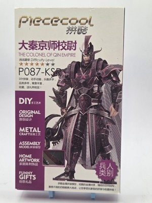 Piececool 3D Metal Nano Puzzle The Colonel Of Qin Empire P087-KSR