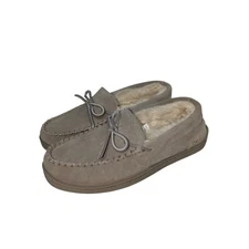 MySlipper MyPillow Women's Slipper Moccasin New Without Tags Beige/Taupe Size 9