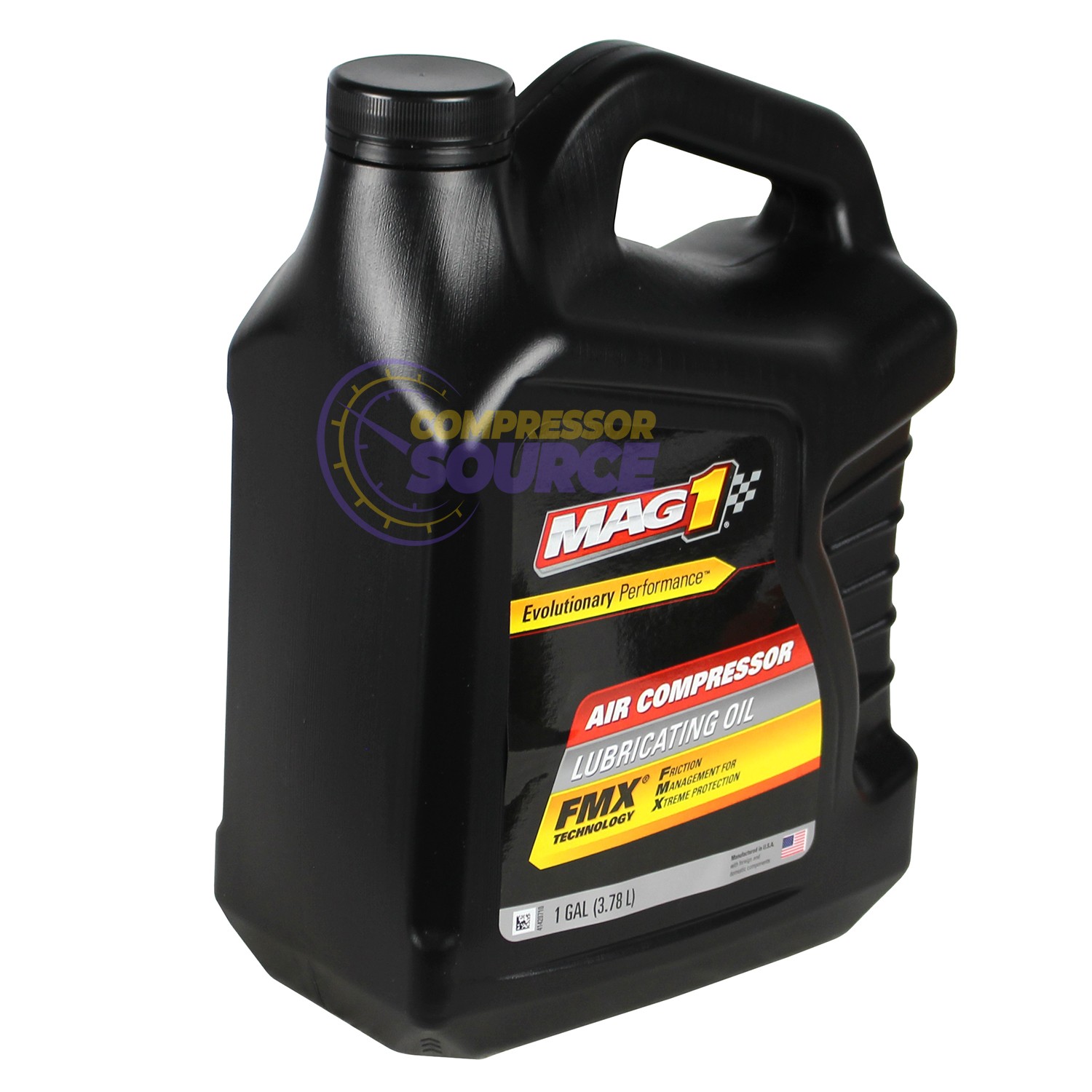 1 Gallon Gal ISO-100 Non Detergent Air Compressor Oil Lube Jug Lubricant SAE 30W