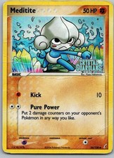Meditite Reverse Holo Common Crystal Guardians 56/100 HP on eBay