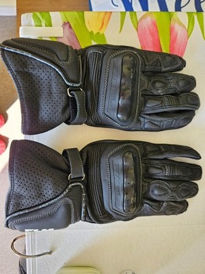 FLM Motorradhandschuhe Handschuhe neuwertig schwarz Gr.8/S