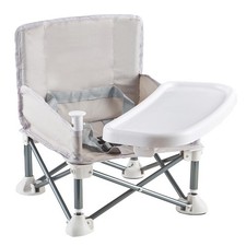 Portable Baby Chair with Removable Tray Folding Seat for Toddlers 6 Months ...