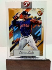 2025 Topps Pristine Gold Refractor /50 Jeremy Pena #116 ENCASED