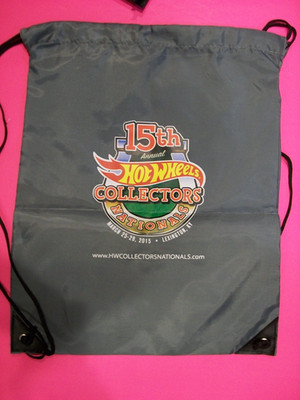 2015 HotWheels Lexington Kentucky 15th Nationals Convention BACK PACK